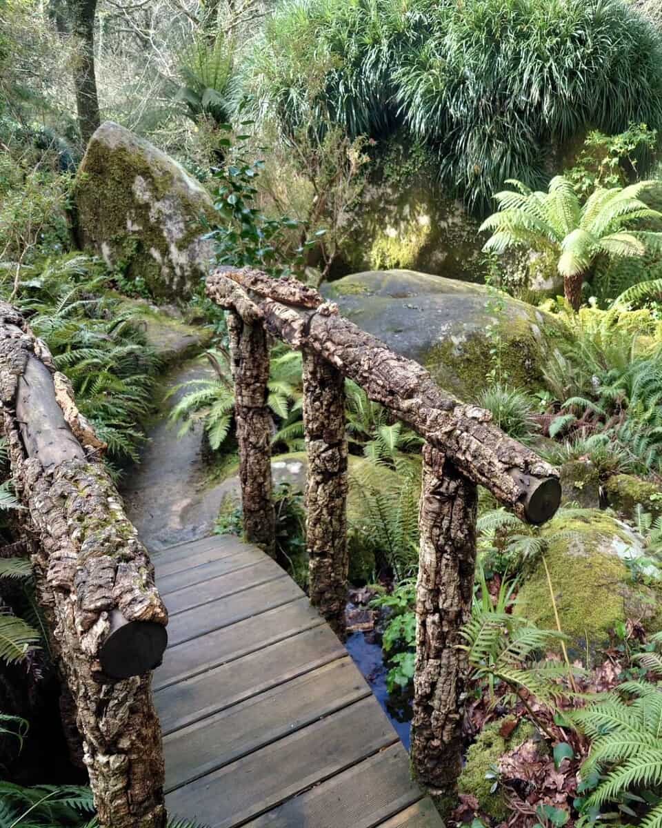 Gardens at Pena Palace, Sintra Gardens at Pena Palace, Sintra