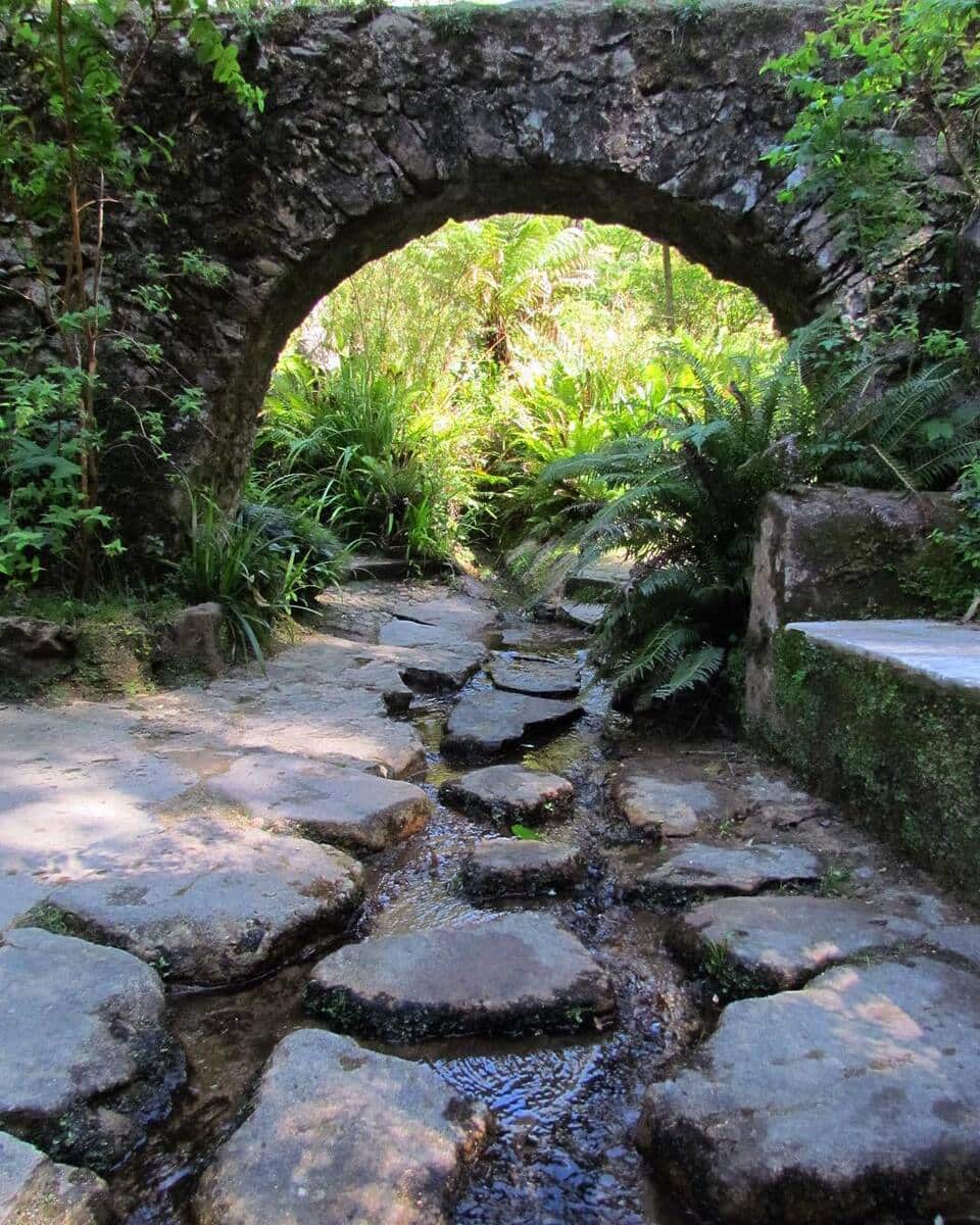 Gardens at Pena Palace, Sintra Gardens at Pena Palace, Sintra