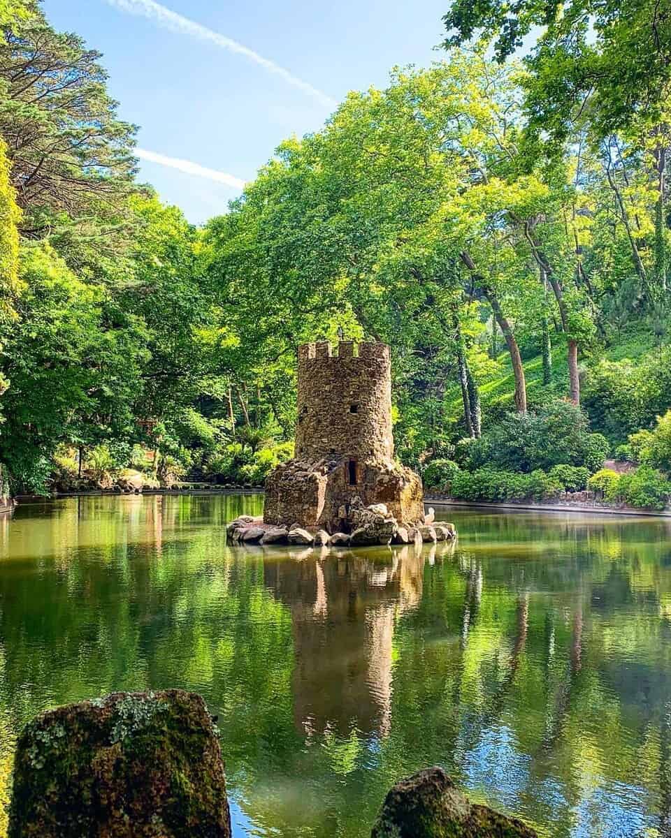 Gardens at Pena Palace, Sintra Gardens at Pena Palace, Sintra