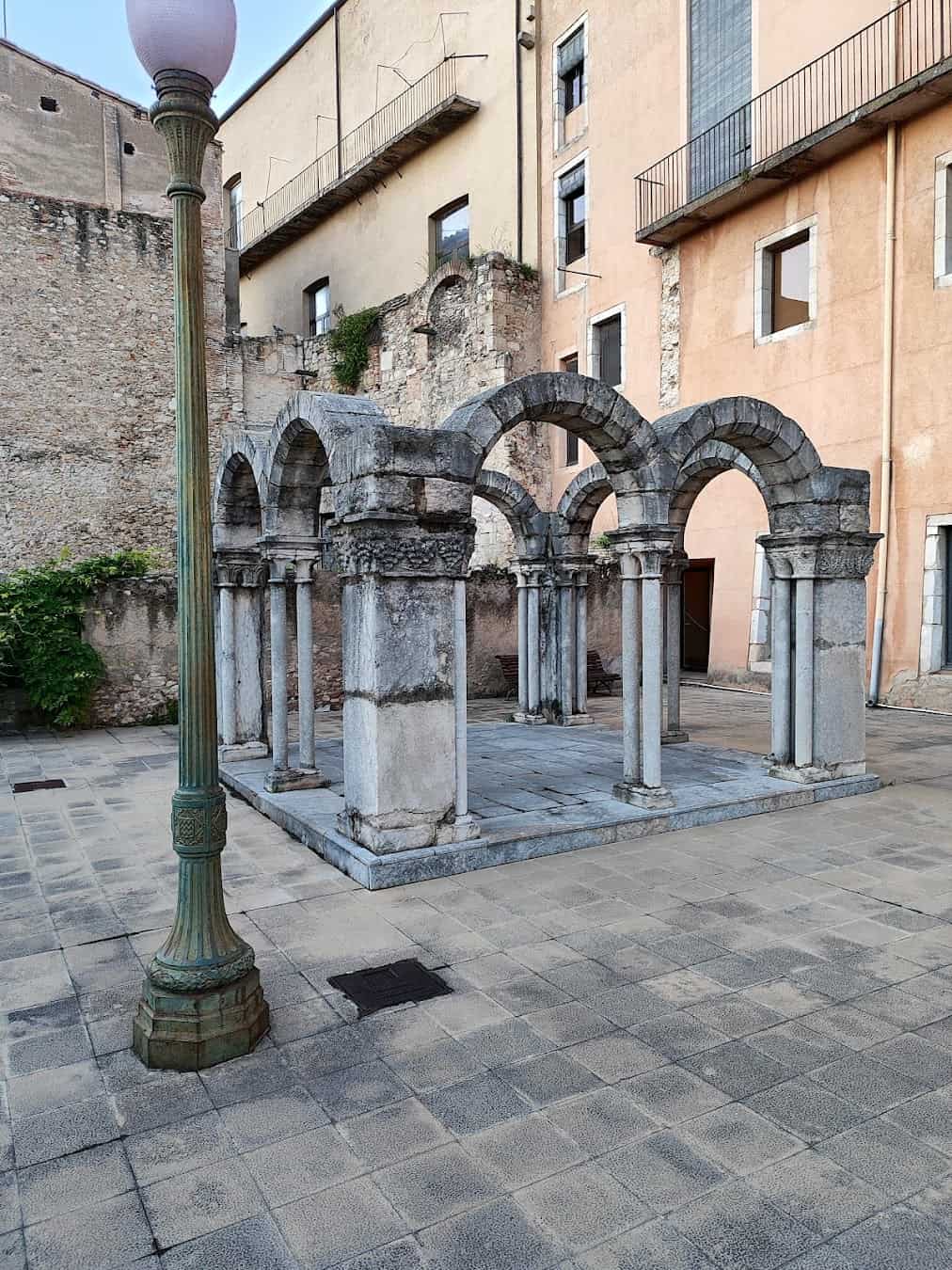Girona History Museum Ancient Ruins, Spain Girona History Museum Ancient Ruins, Spain