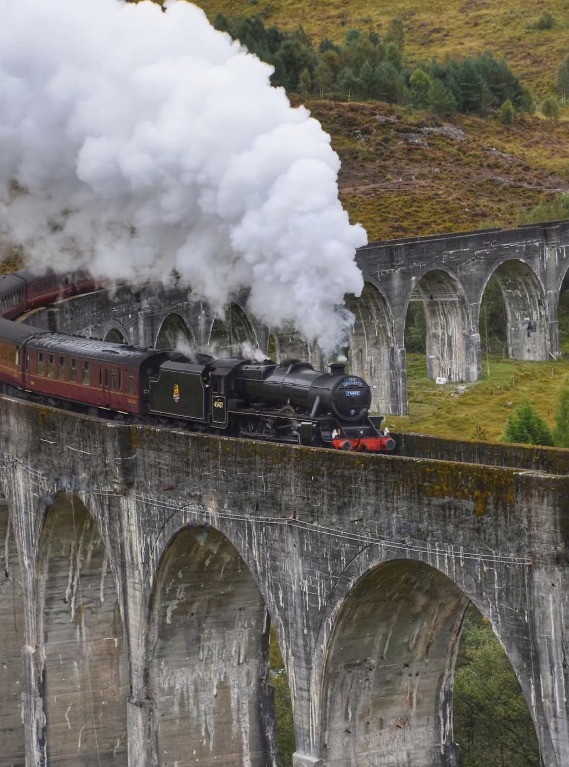 Glenfinnan Viaduct Scotland Glenfinnan Viaduct Scotland