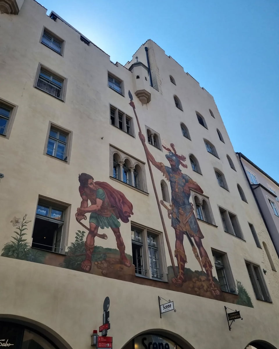 Goliath House Mural, Rebensburg Goliath House Mural, Rebensburg