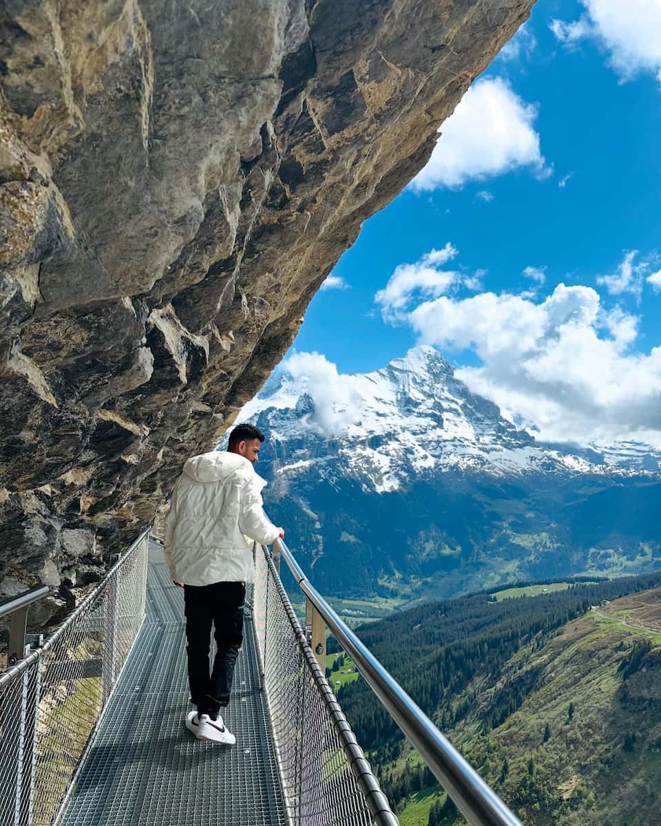 Grindelwald, First Cliff Walk Grindelwald, First Cliff Walk