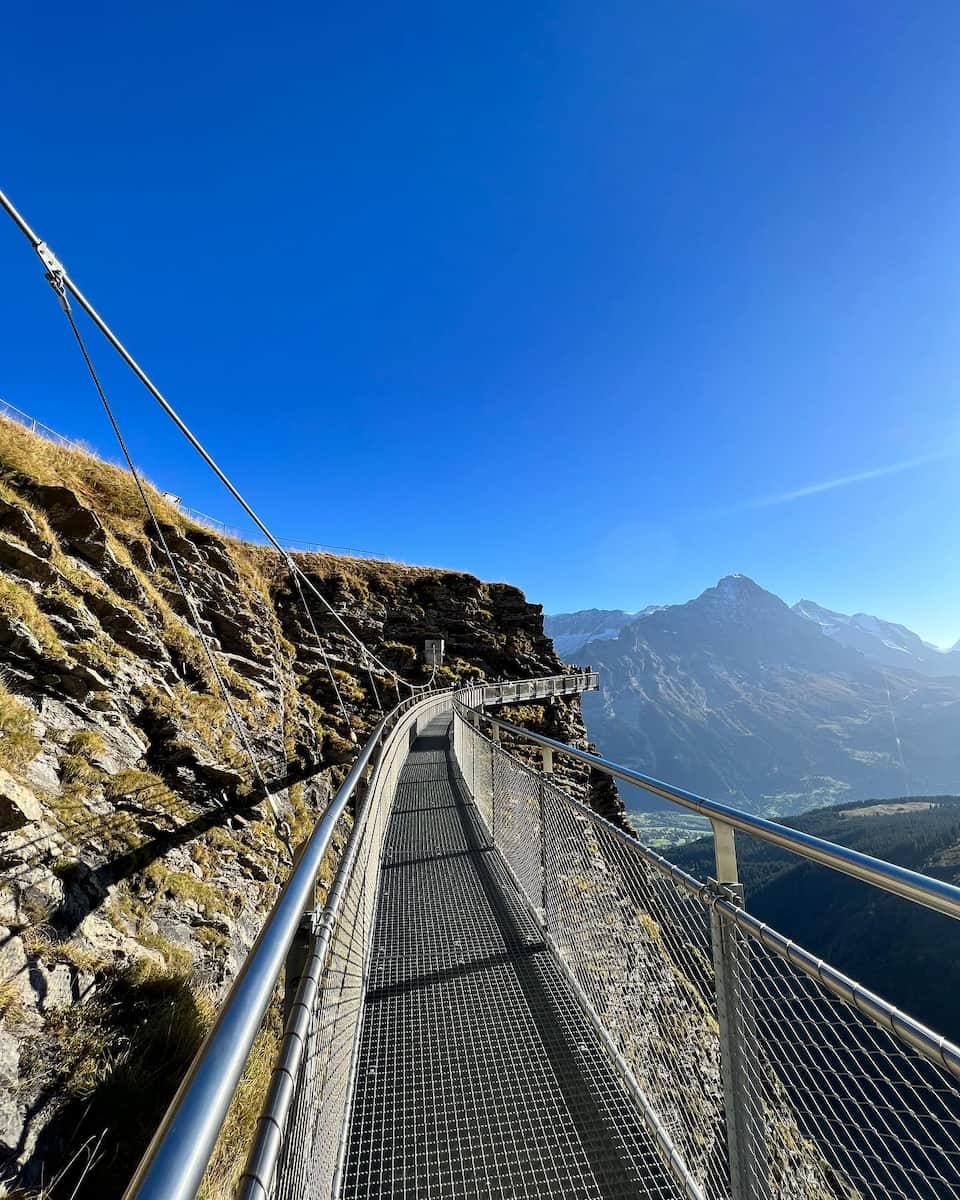 Grindelwald, First Cliff Walk Grindelwald, First Cliff Walk