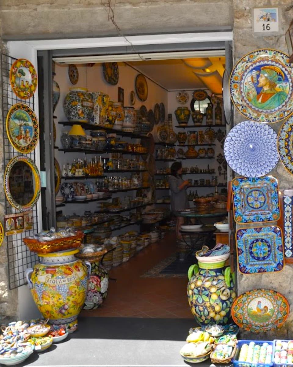 Handcrafted ceramics, Ravello Handcrafted ceramics, Ravello