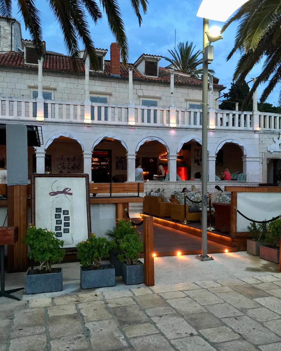 Hvar Island, Carpe Diem Bar Hvar Island, Carpe Diem Bar