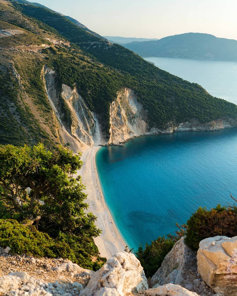 Kefalonia: Myrtos Beach Kefalonia: Myrtos Beach