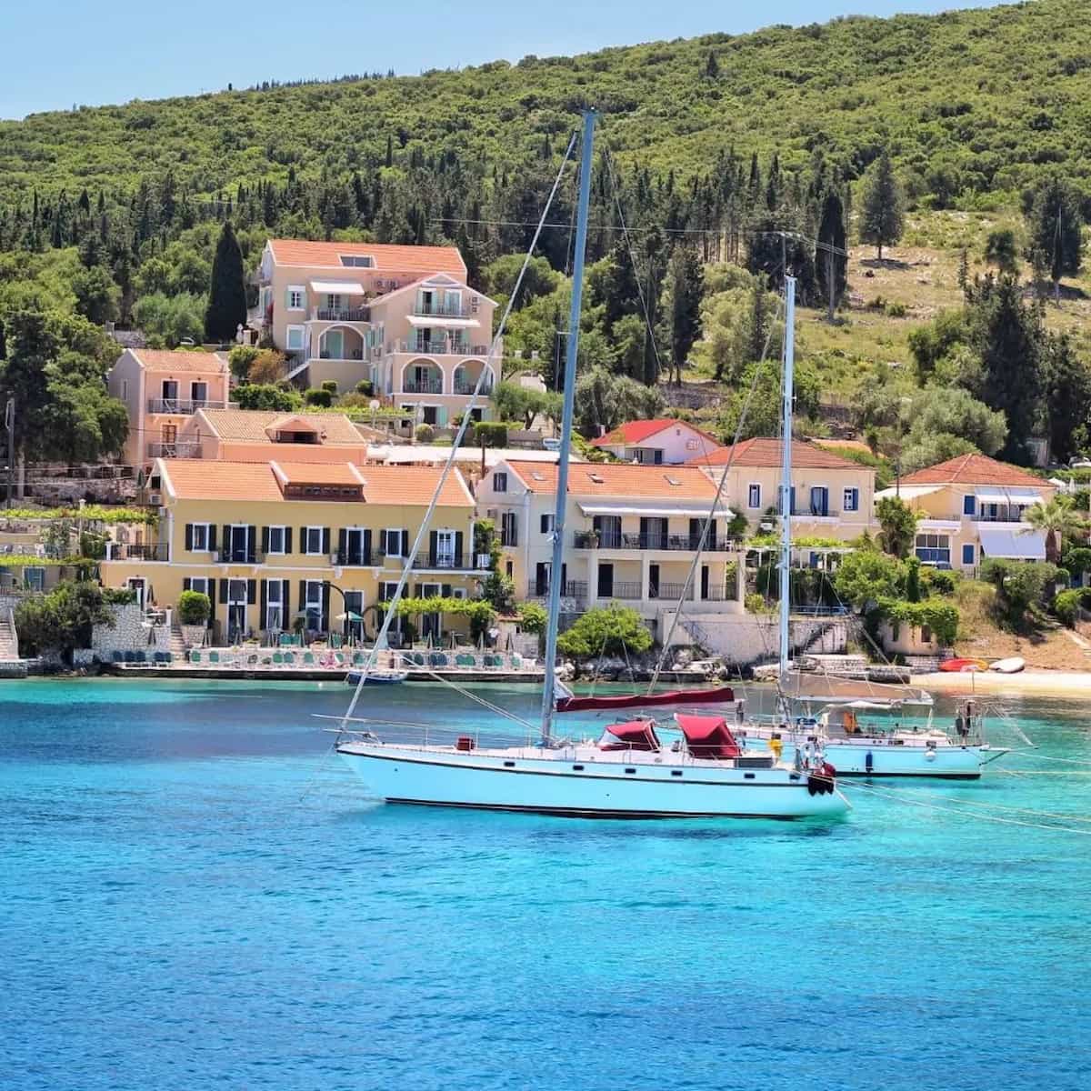 Kefalonia: Fiskardo Harbor Kefalonia: Fiskardo Harbor