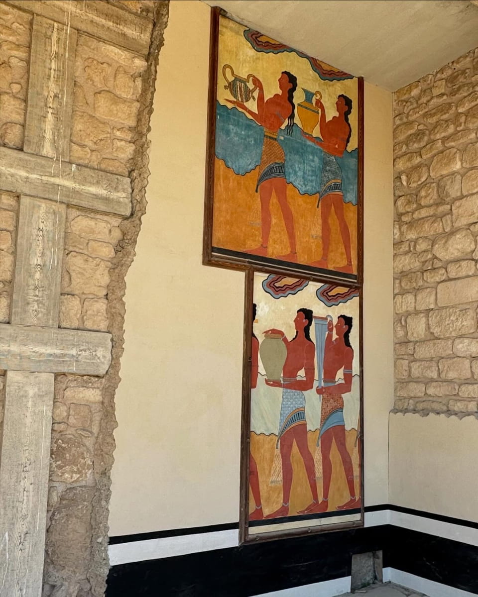 Knossos Palace, Greece Knossos Palace, Greece