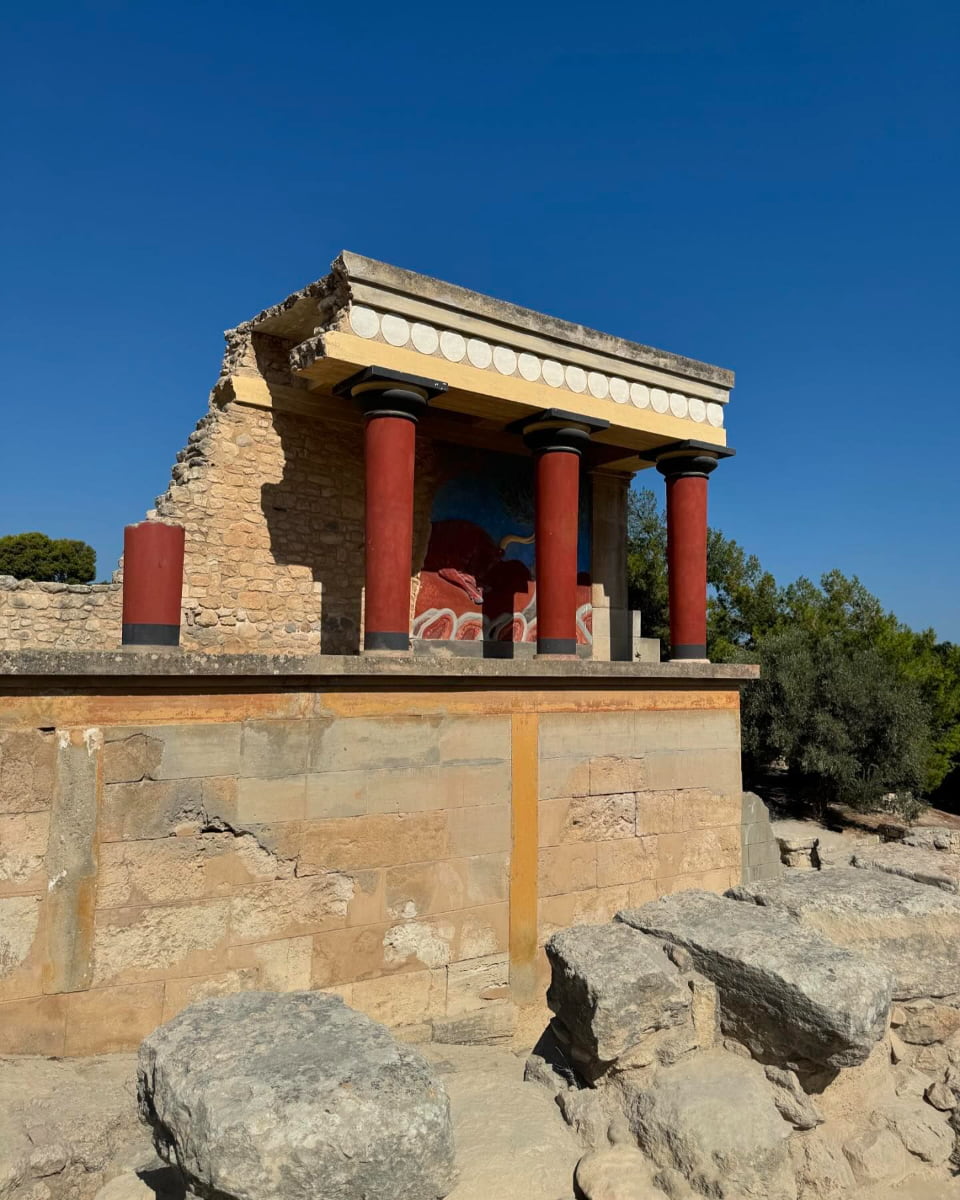 Knossos Palace, Greece Knossos Palace, Greece