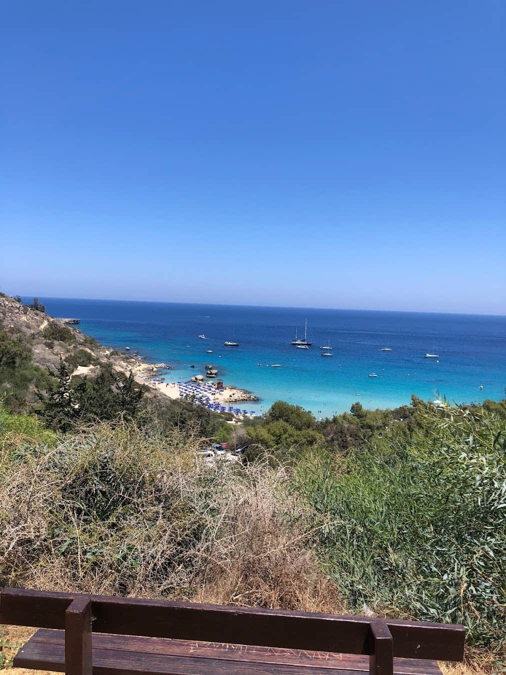 Konnos Bay Panoramic View, Cyprus Konnos Bay Panoramic View, Cyprus