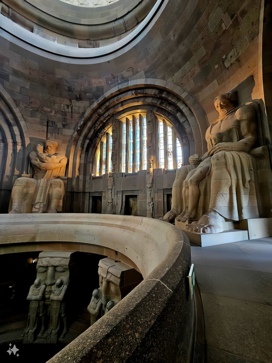 Leipzig, Battle of the Nations Monument, Inside Leipzig, Battle of the Nations Monument, Inside