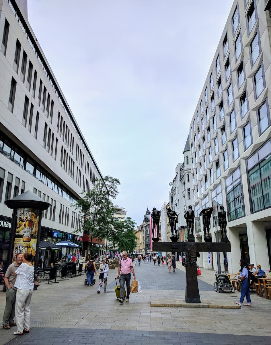 Leipzig, Grimmaische Straße Leipzig, Grimmaische Straße