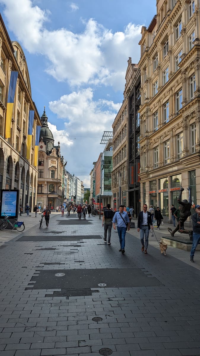 Leipzig, Grimmaische Straße Leipzig, Grimmaische Straße