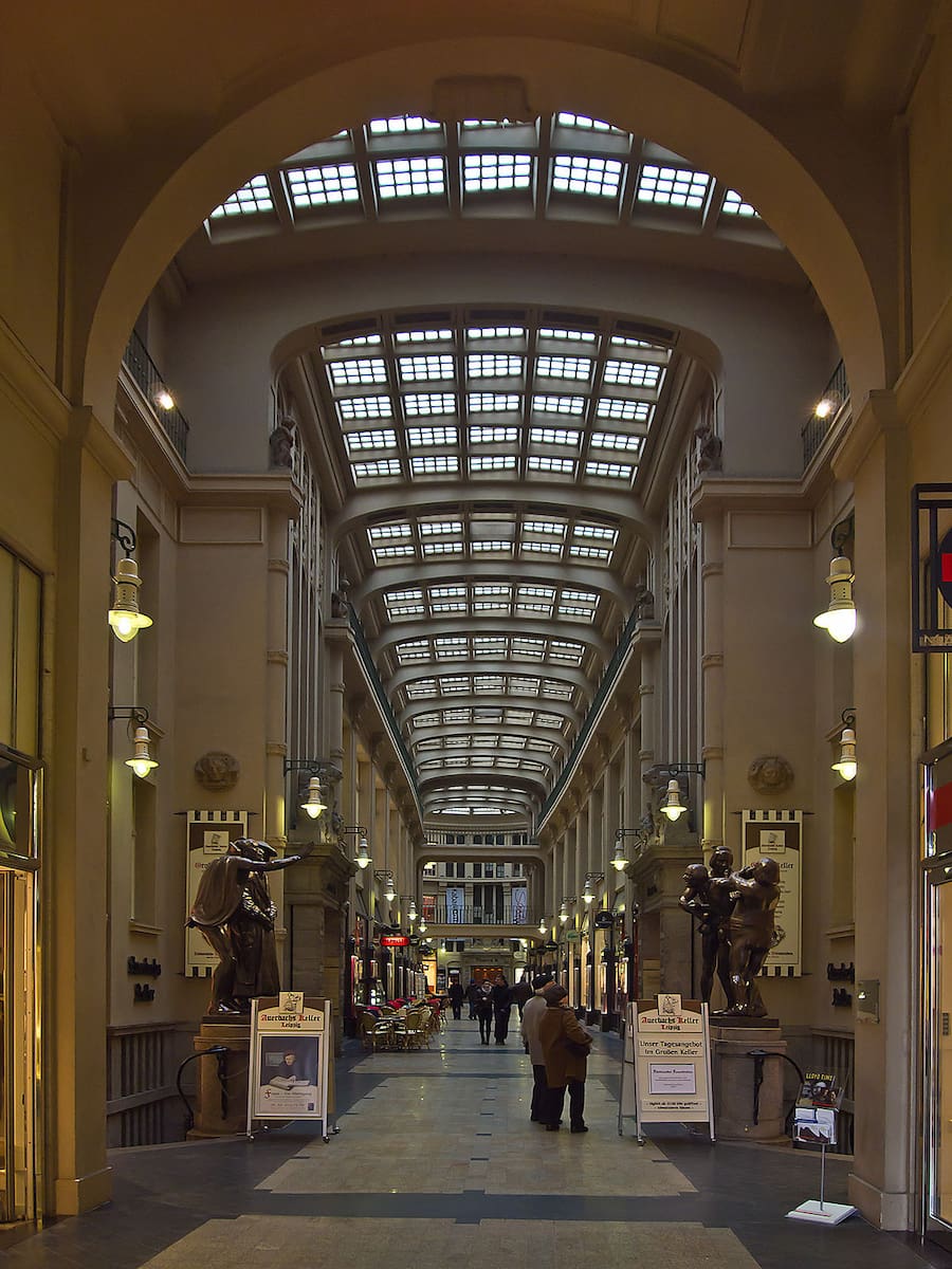Leipzig, Mädler Passage Leipzig, Mädler Passage