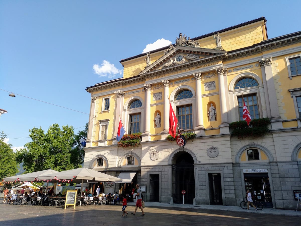 Lugano, Piazza della Riforma Lugano, Piazza della Riforma
