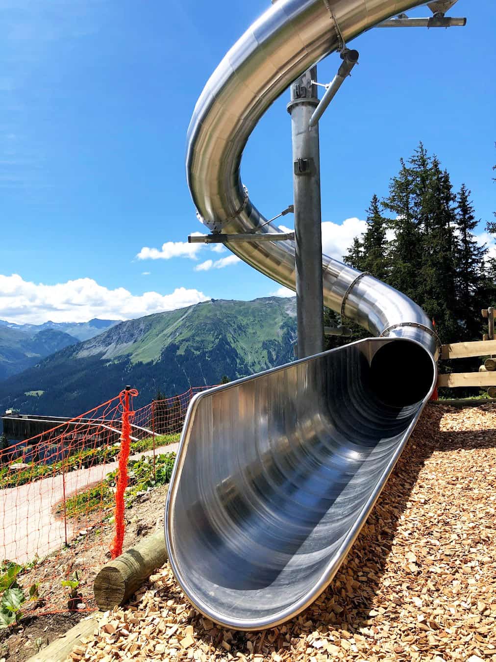 Madrisa Land Slide, Switzerland Madrisa Land Slide, Switzerland
