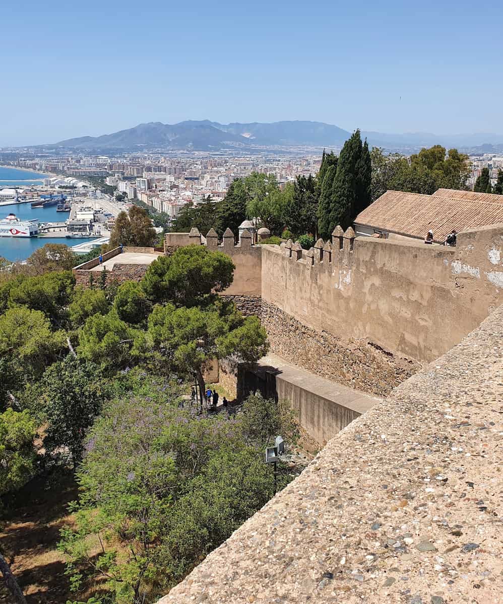 Malaga, Gibralfaro Castle Malaga, Gibralfaro Castle