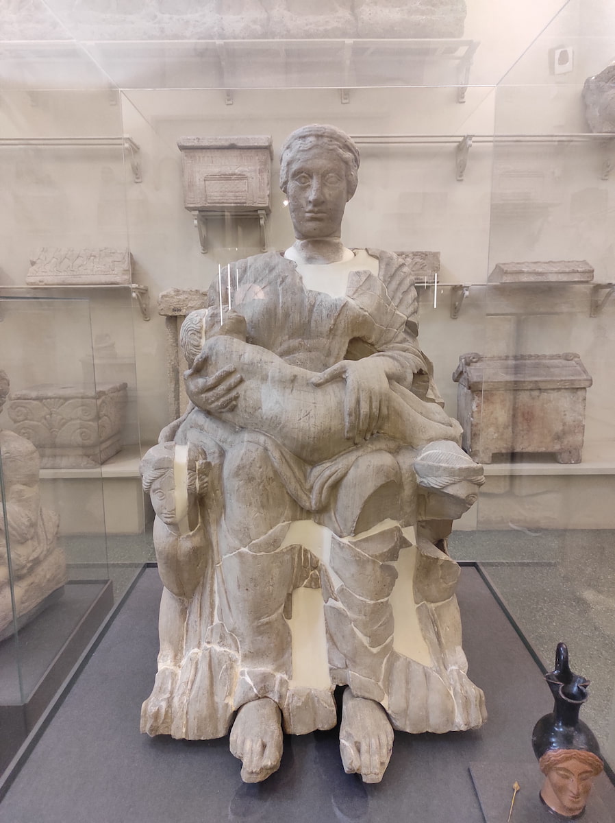 Mother Matuta National Archaeological Museum Tuscany Mother Matuta National Archaeological Museum Tuscany