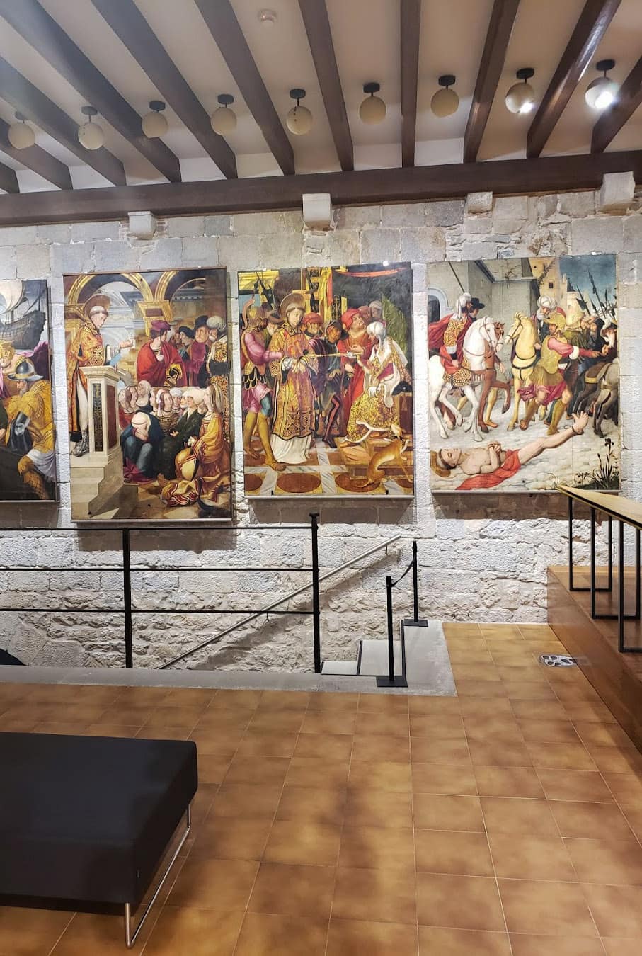 Museu d'Art de Girona Inside, Spain Museu d'Art de Girona Inside, Spain