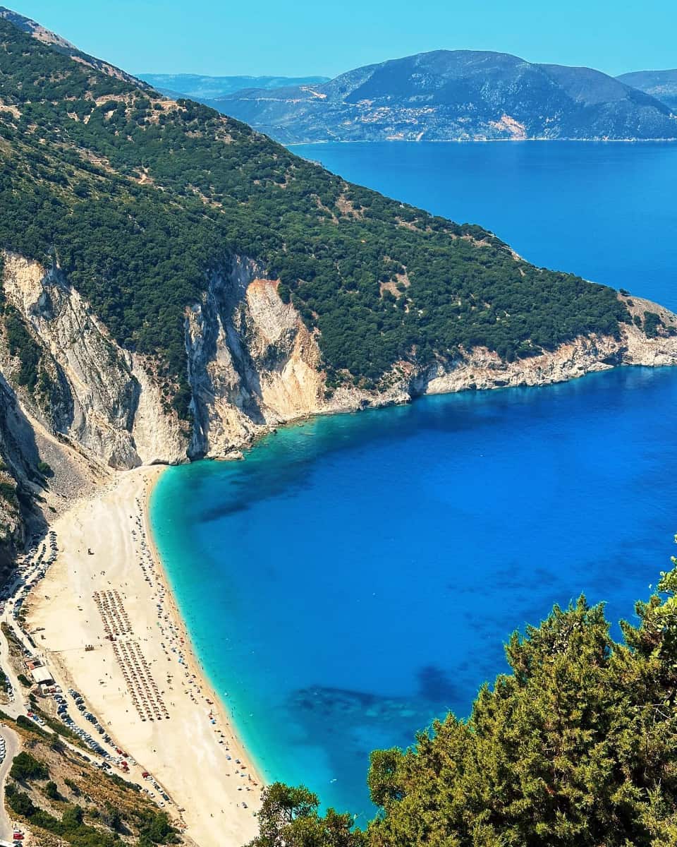 Myrtos Beach, Kefalonia Myrtos Beach, Kefalonia