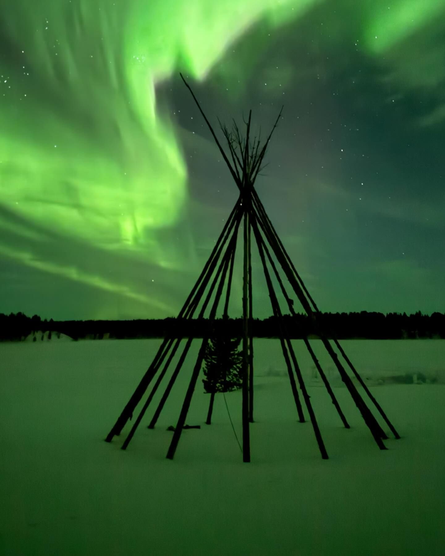 Northern Lights in Swedish Lapland Northern Lights in Swedish Lapland