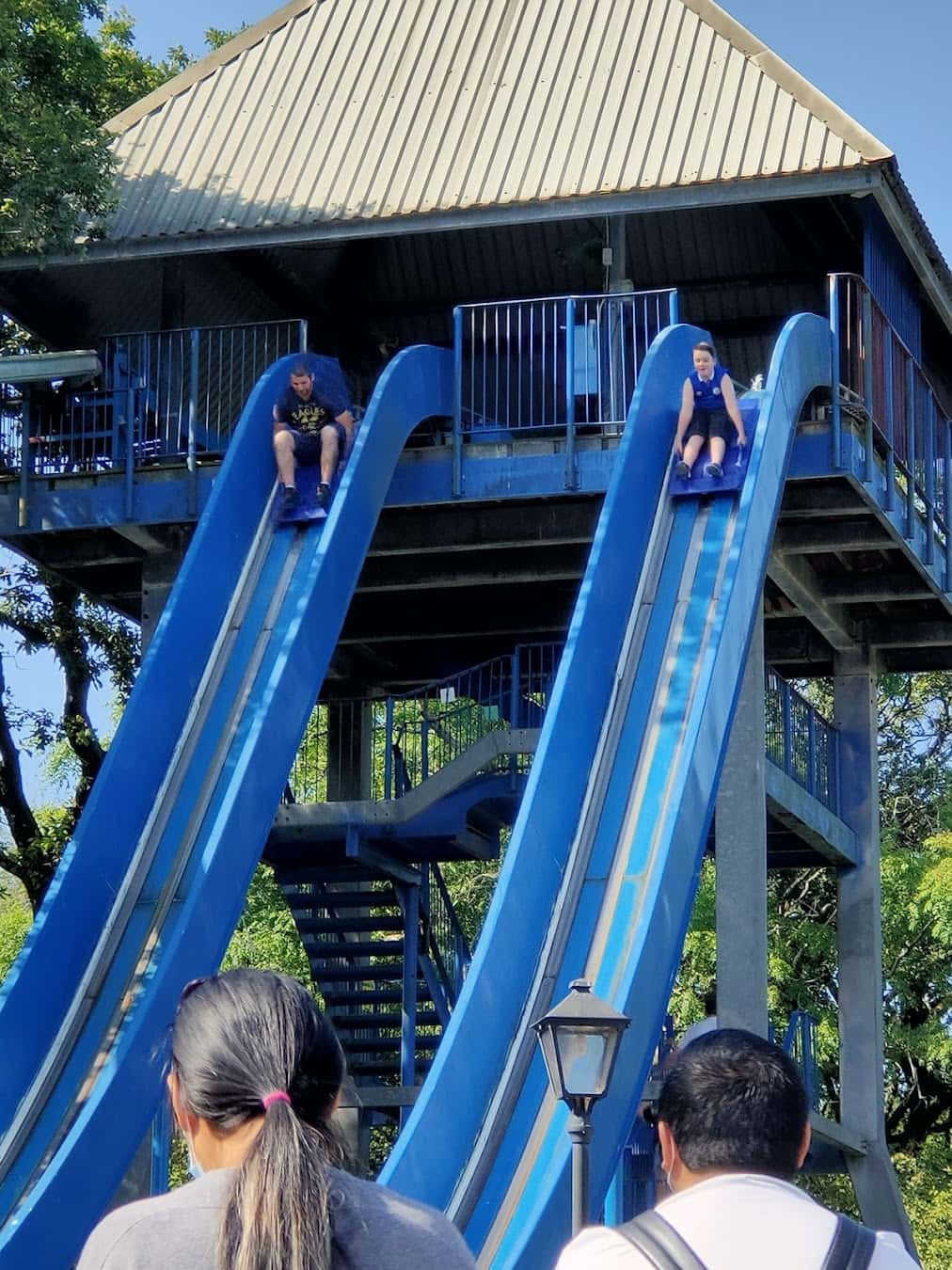 Oakwood Theme Park Waterslide, England Oakwood Theme Park Waterslide, England