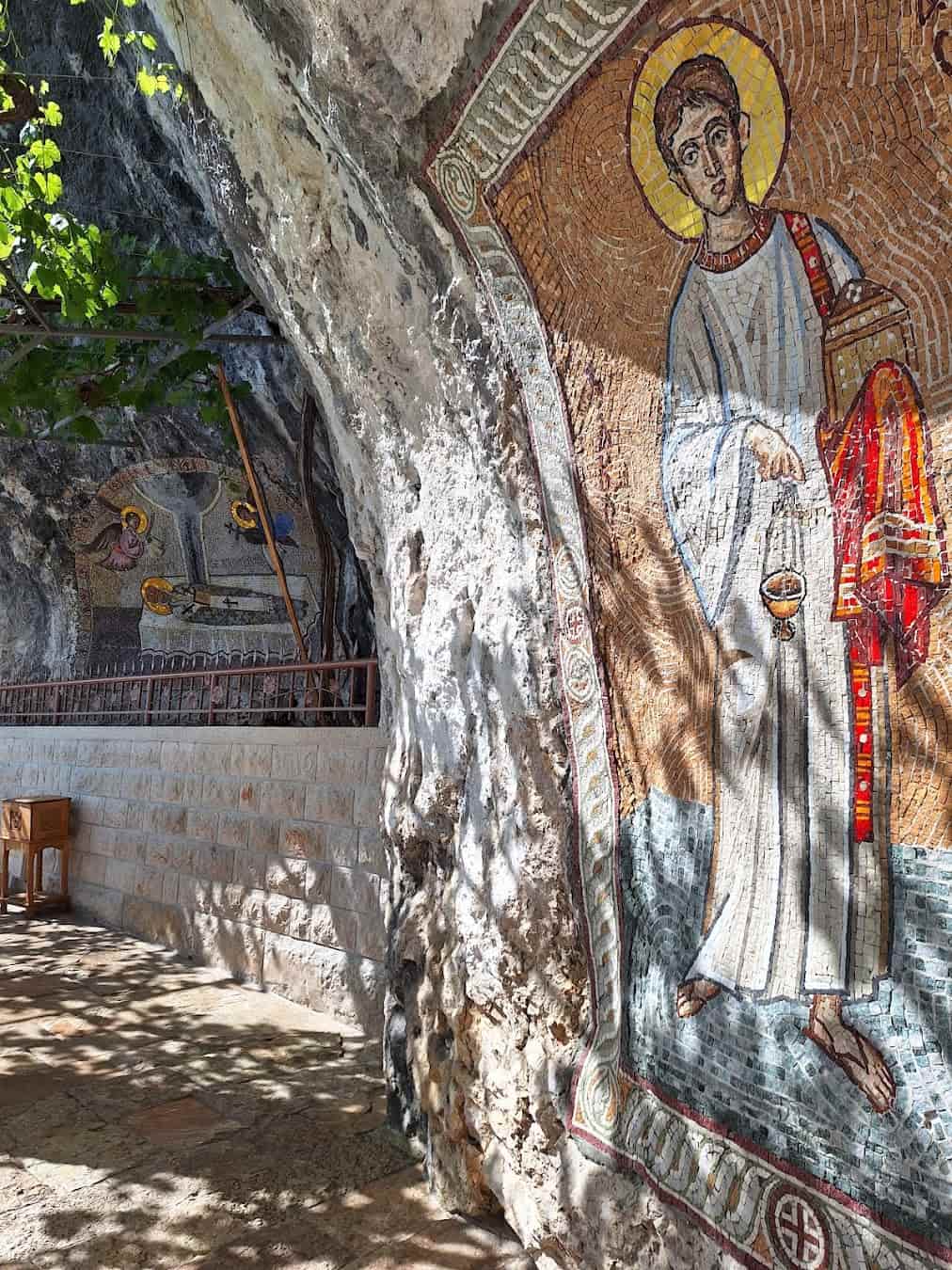 Ostrog Monastery Mosaic, Montenegro Ostrog Monastery Mosaic, Montenegro