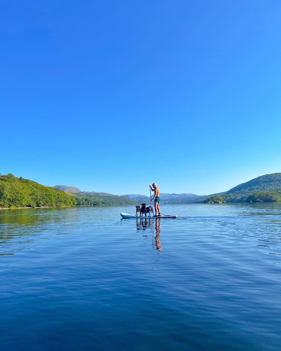 Paddleboarding, Lake District Paddleboarding, Lake District
