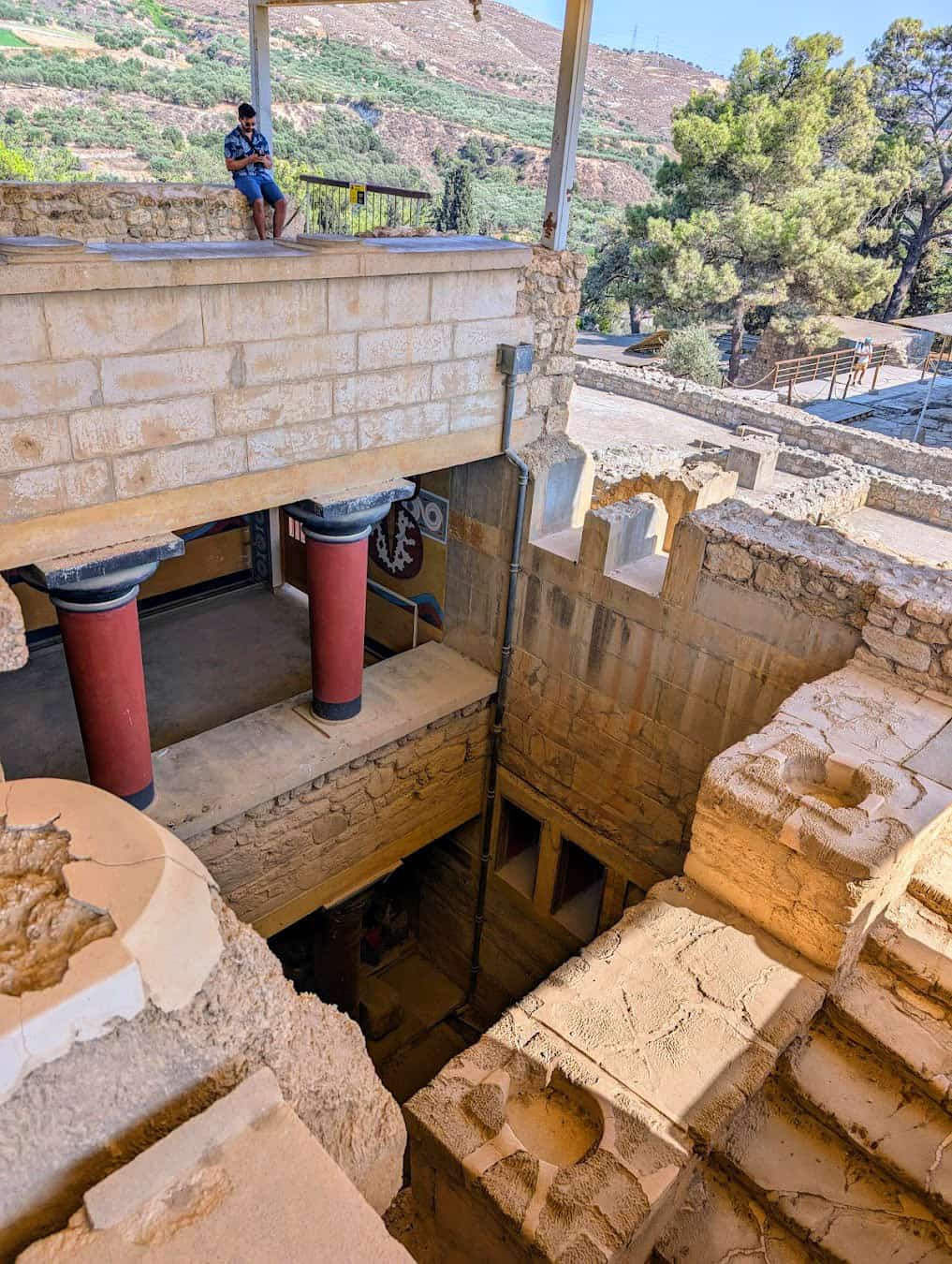 Palace of Knossos Inside Building, Chaina Palace of Knossos Inside Building, Chaina