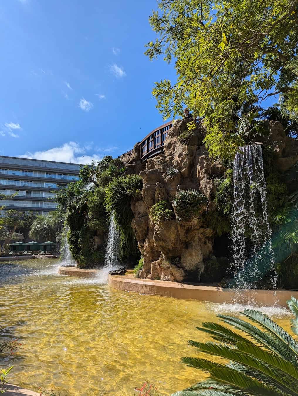 Parque Genovés Waterfall, Spain Parque Genovés Waterfall, Spain