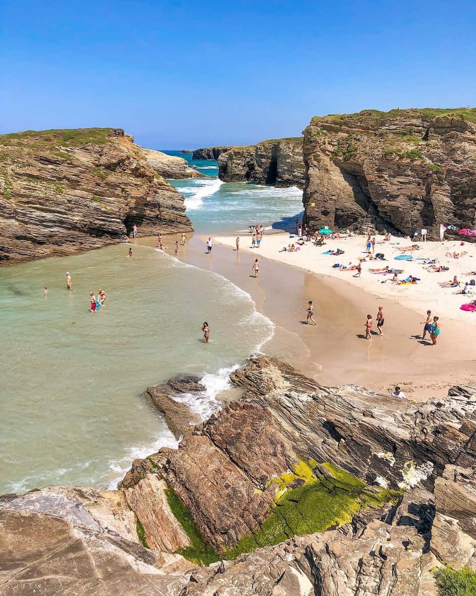 Playa de las Catedrales Spain Playa de las Catedrales Spain