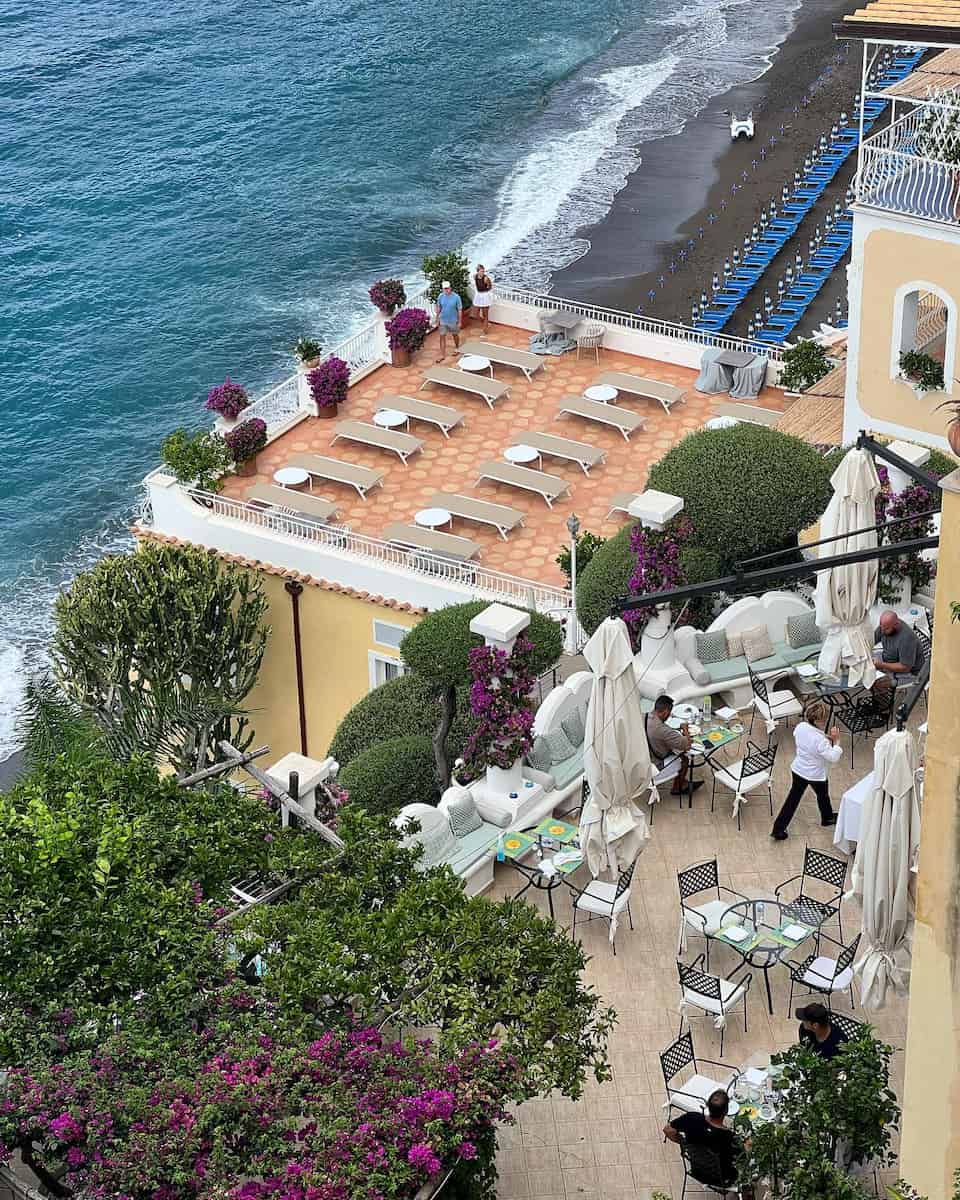 Positano: streets and alleys Positano: streets and alleys