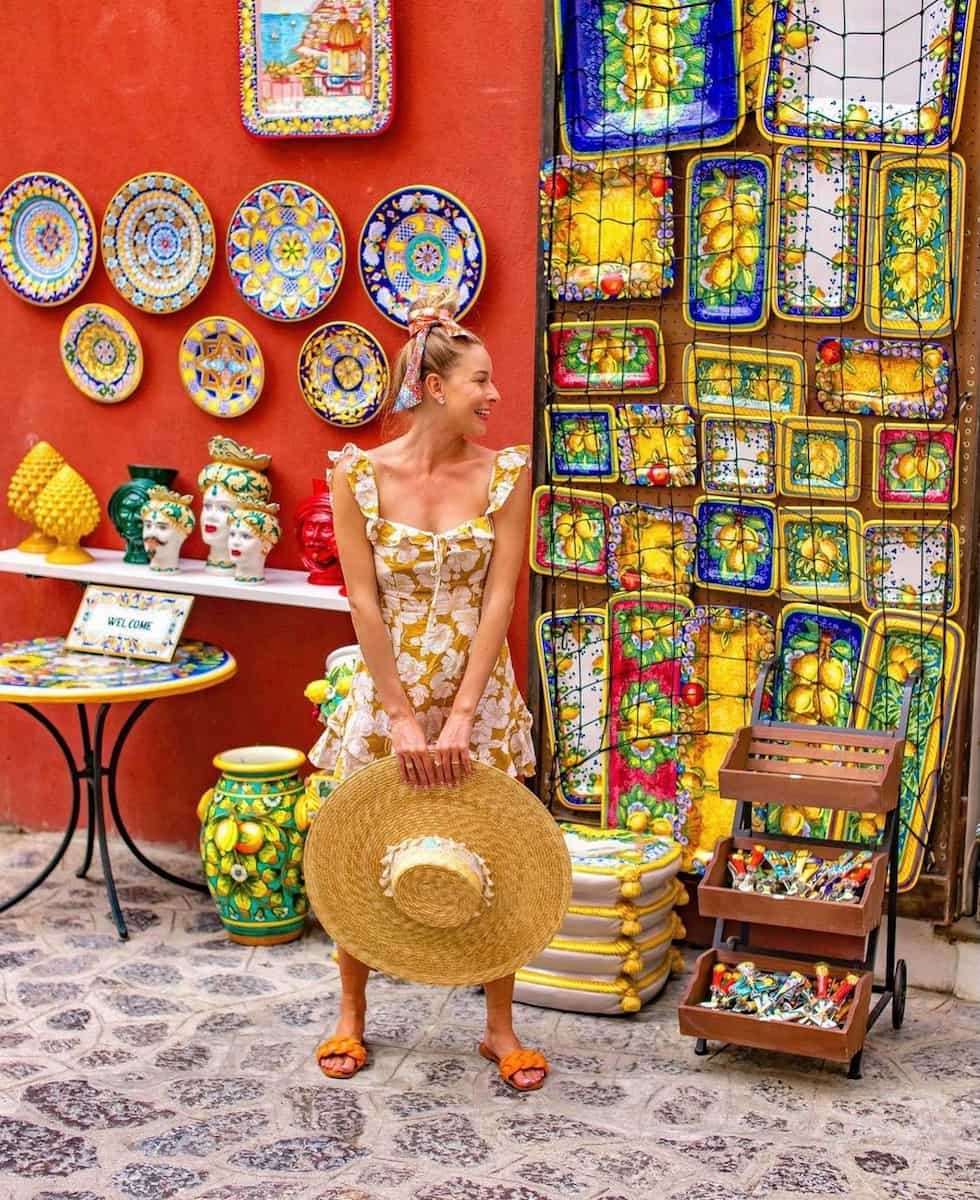 Positano: Local Shops Positano: Local Shops