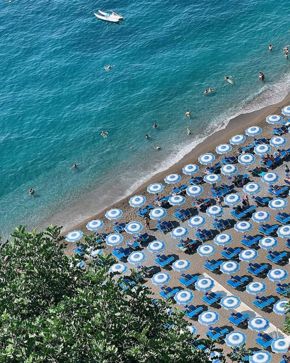 Positano: Spiaggia Grande Positano: Spiaggia Grande