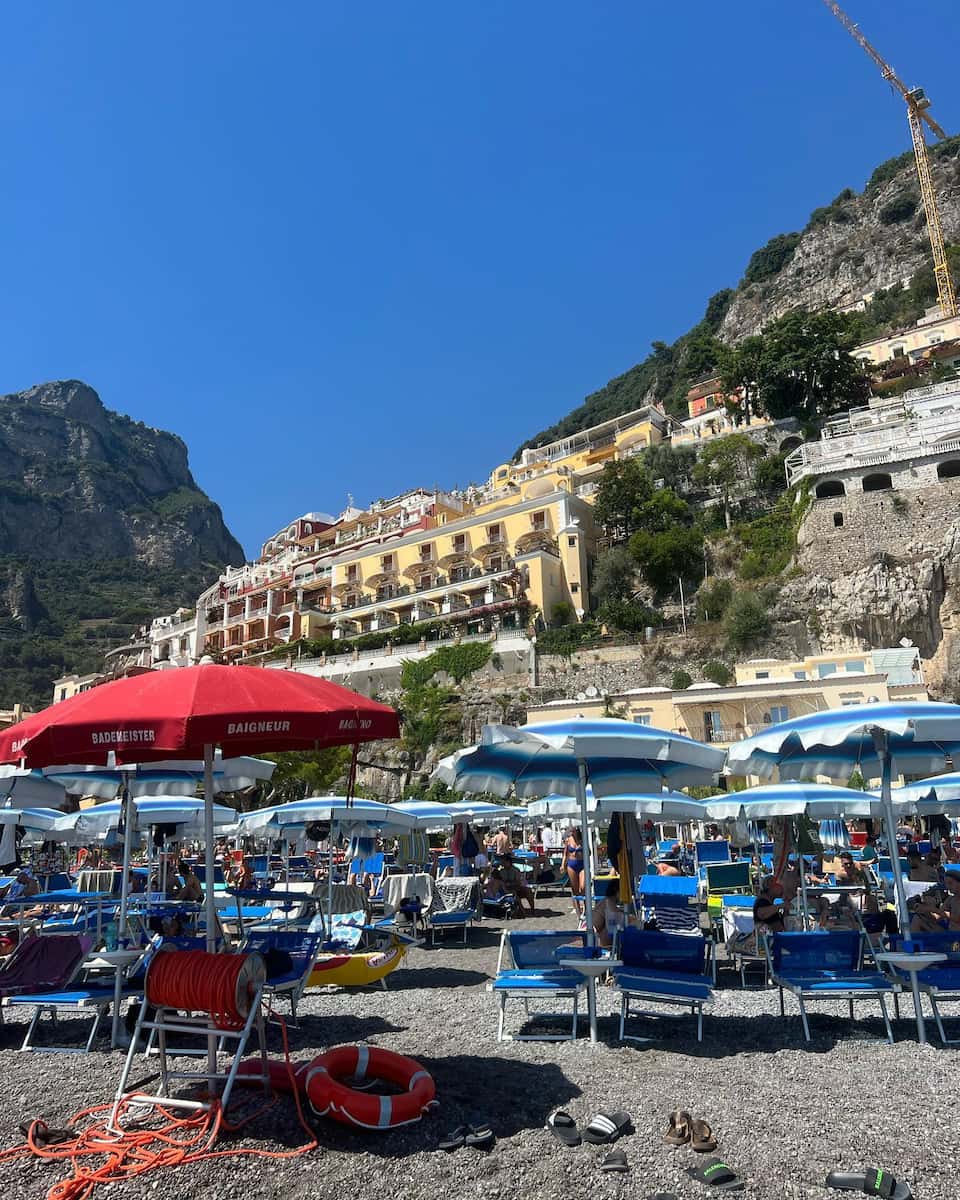 Positano: Spiaggia Grande Positano: Spiaggia Grande