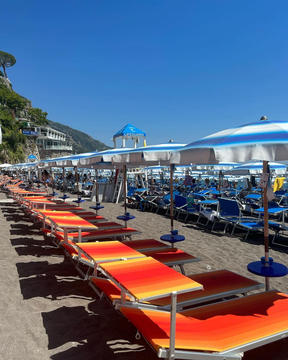 Positano: Spiaggia Grande Positano: Spiaggia Grande