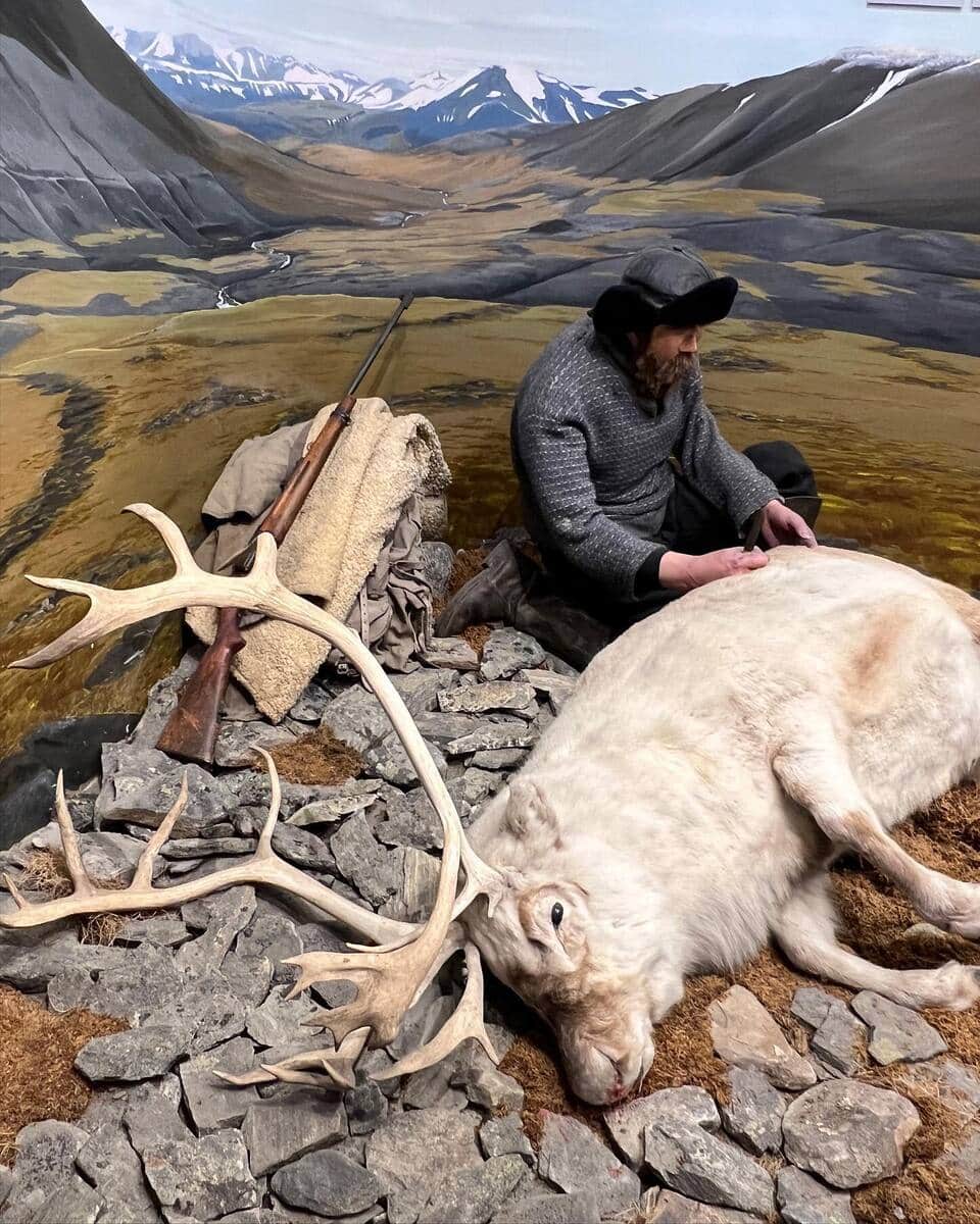 Reindeer hunter Polar Museum, Tromso Reindeer hunter Polar Museum, Tromso