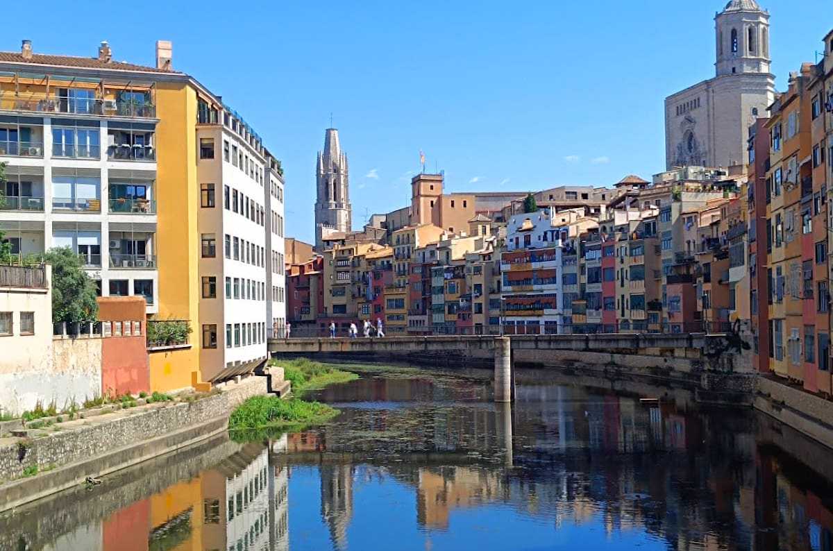 River Onyar, Spain River Onyar, Spain