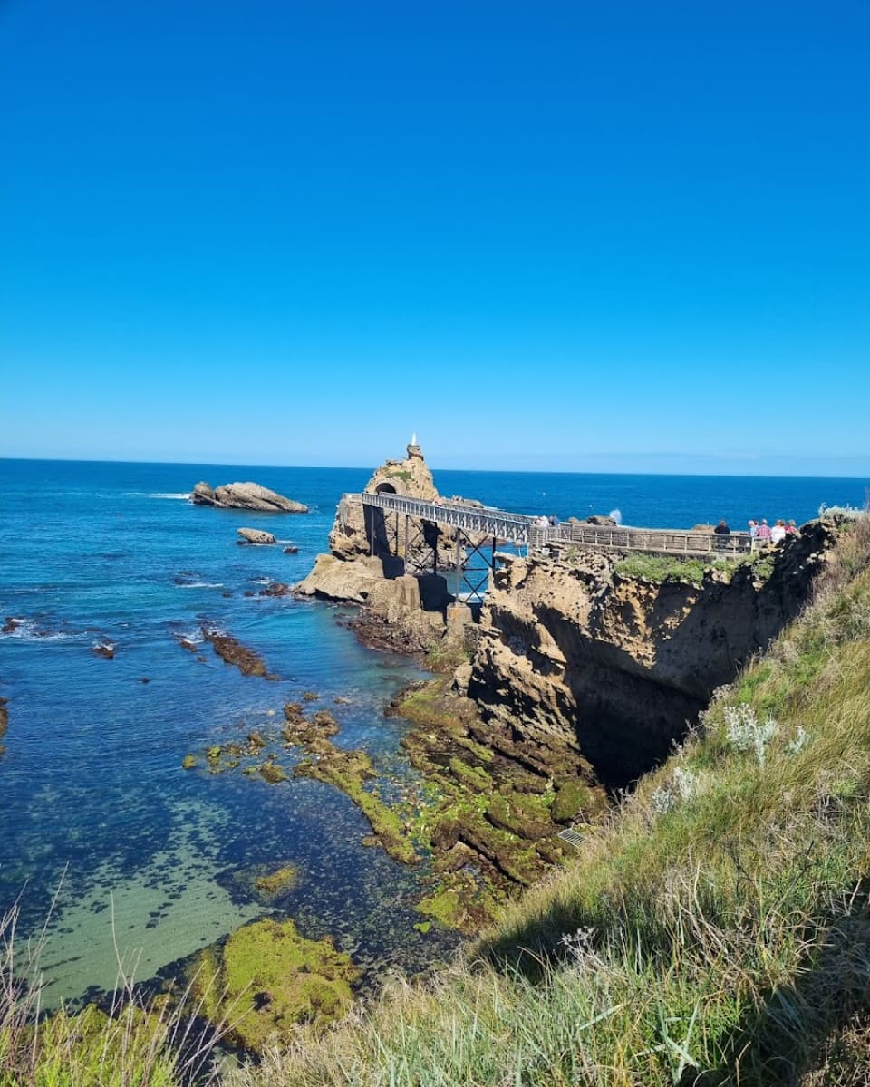 Rocher de la Vierge, Biarritz Rocher de la Vierge, Biarritz