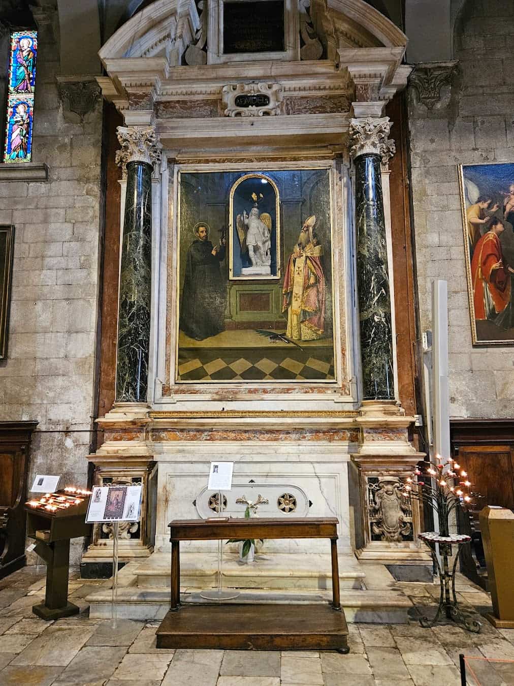 San Michele in Foro Painting, Lucca San Michele in Foro Painting, Lucca