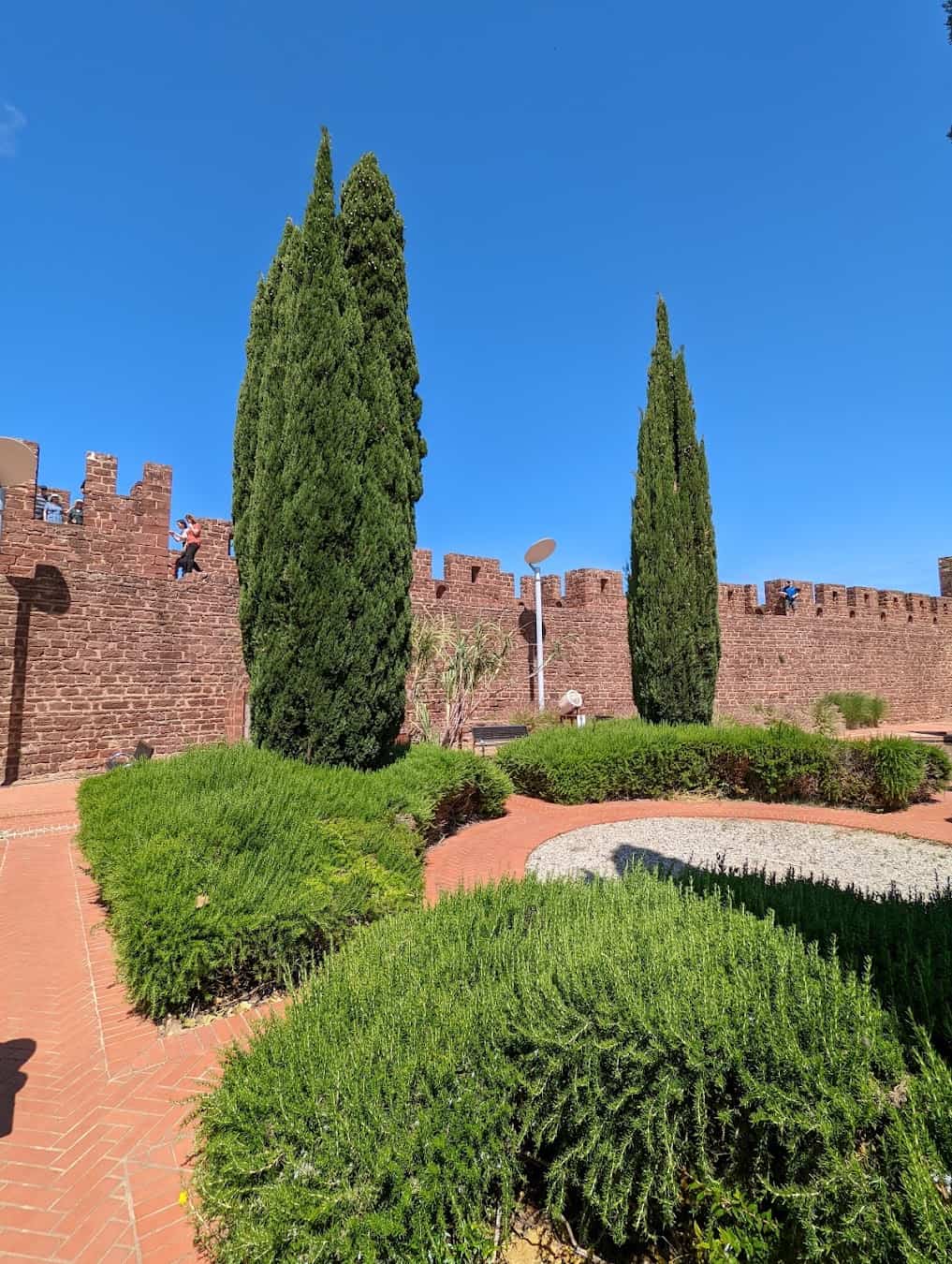 Silves Castle Garden, Portugal Silves Castle Garden, Portugal