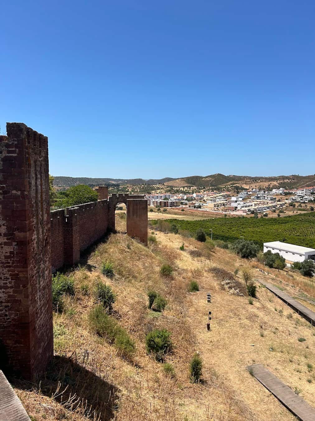 Silves Castle Good View, Portugal Silves Castle Good View, Portugal