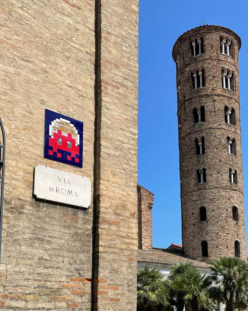 Space Invader, Ravenna Space Invader, Ravenna