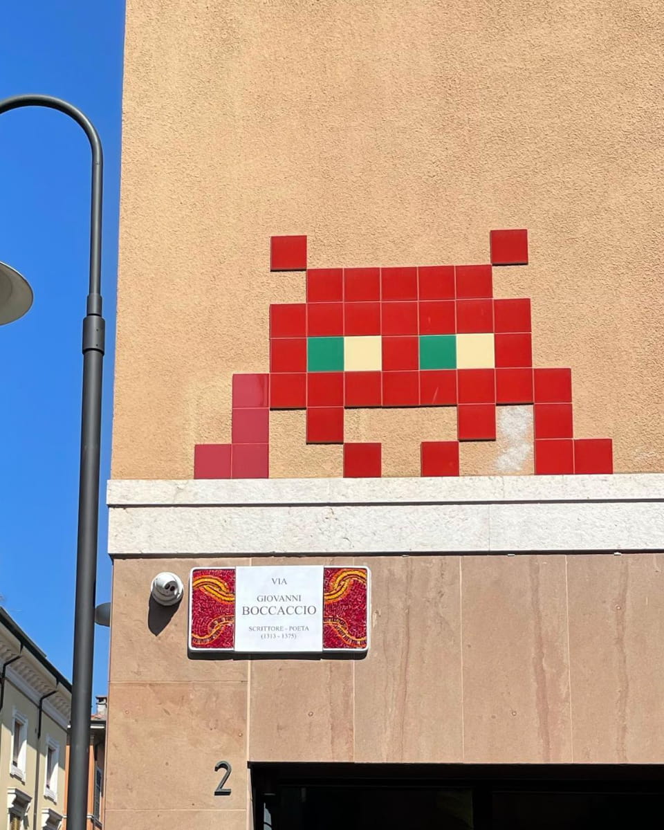 Space Invader, Ravenna Space Invader, Ravenna