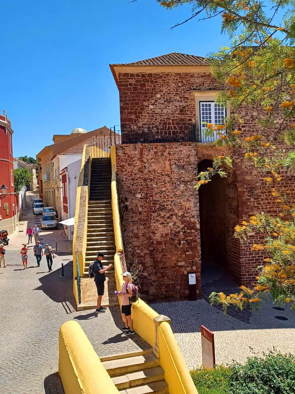 Streets Near Silves Castle, Portugal Streets Near Silves Castle, Portugal