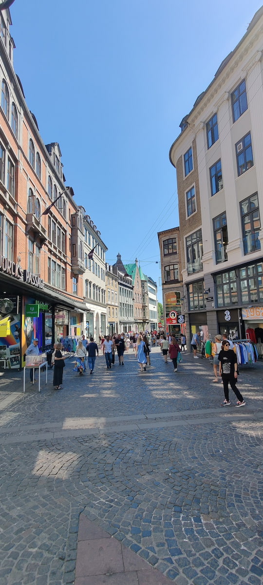 Strøget street Copenhagen Strøget street Copenhagen