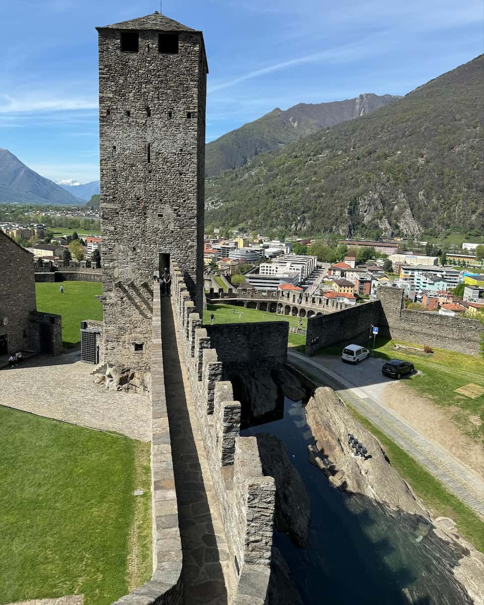 Switzerland, Bellinzona Castles Switzerland, Bellinzona Castles