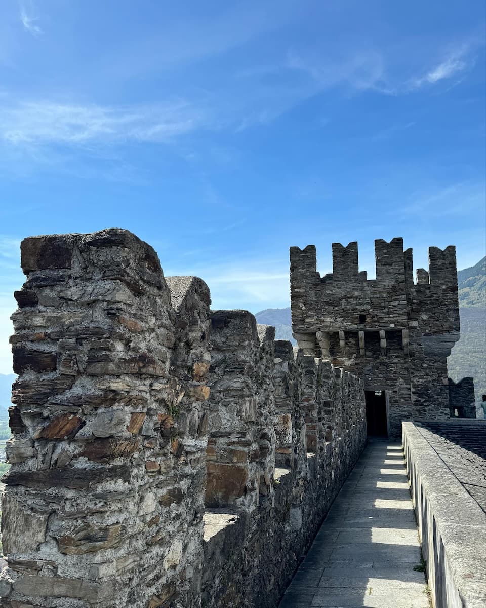 Switzerland, Bellinzona Castles Switzerland, Bellinzona Castles