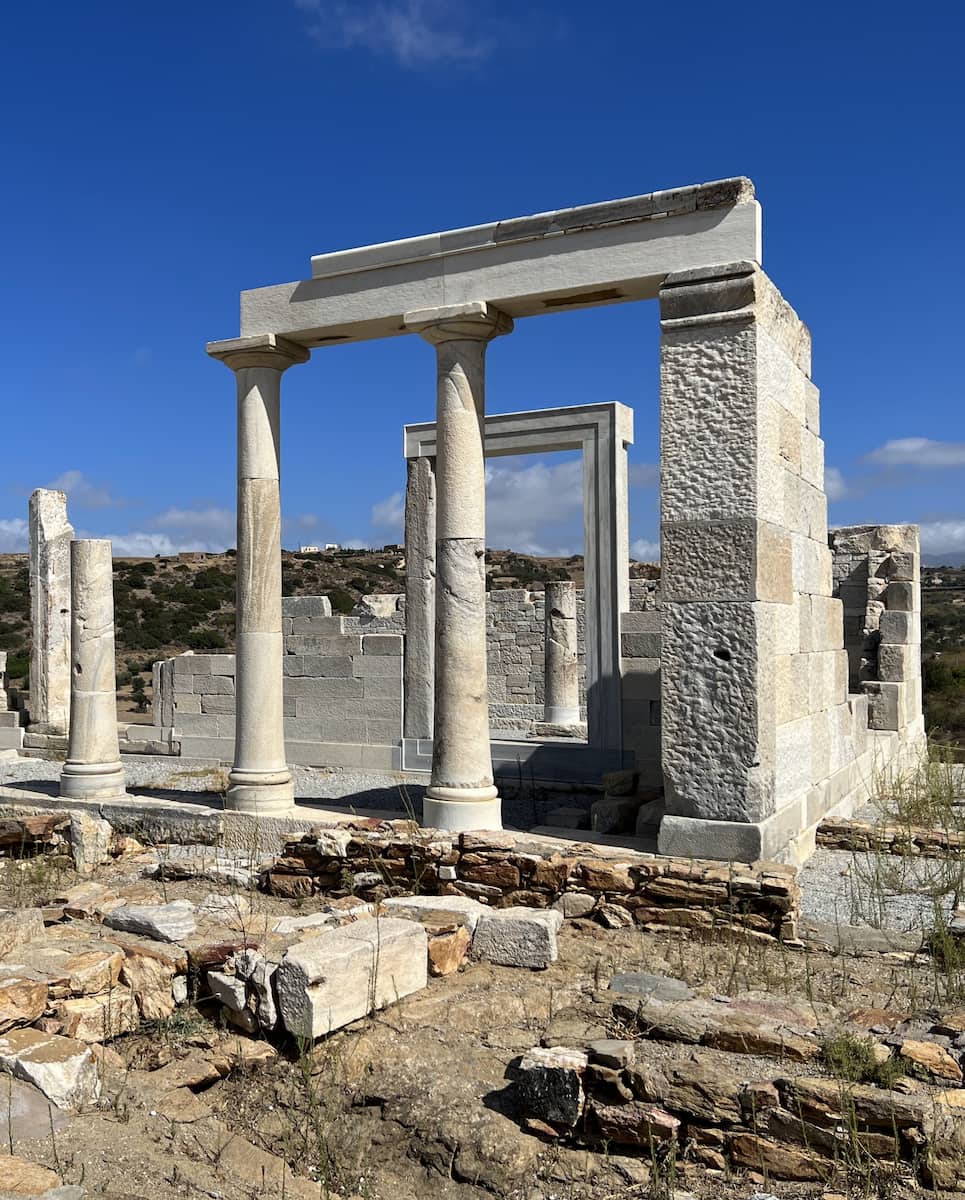 Temple Demeter Naxos Temple Demeter Naxos